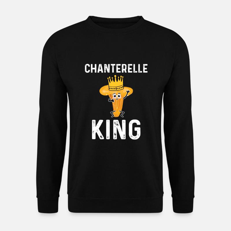 Pfifferling König - Unisex Pullover - Schwarz