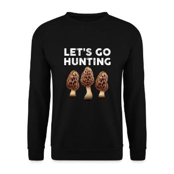 Pilz Jagd - Unisex Pullover - Schwarz - Vorne - Alina (178cm) & Michal (187cm)