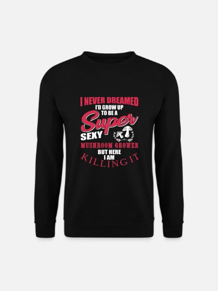 Mushroom Grower - Unisex Sweatshirt - black