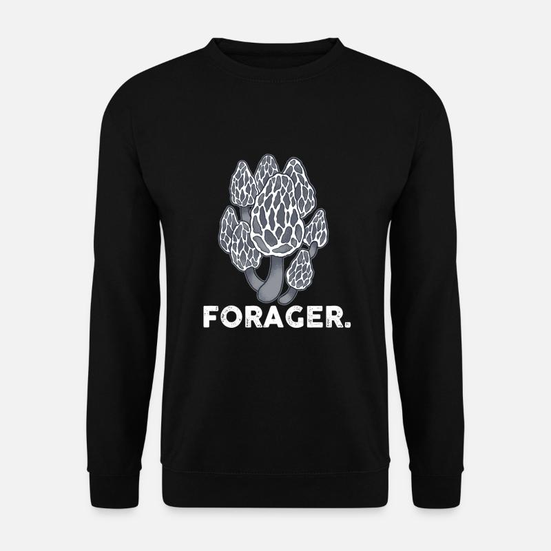 Pilzsammler - Unisex Pullover - Schwarz