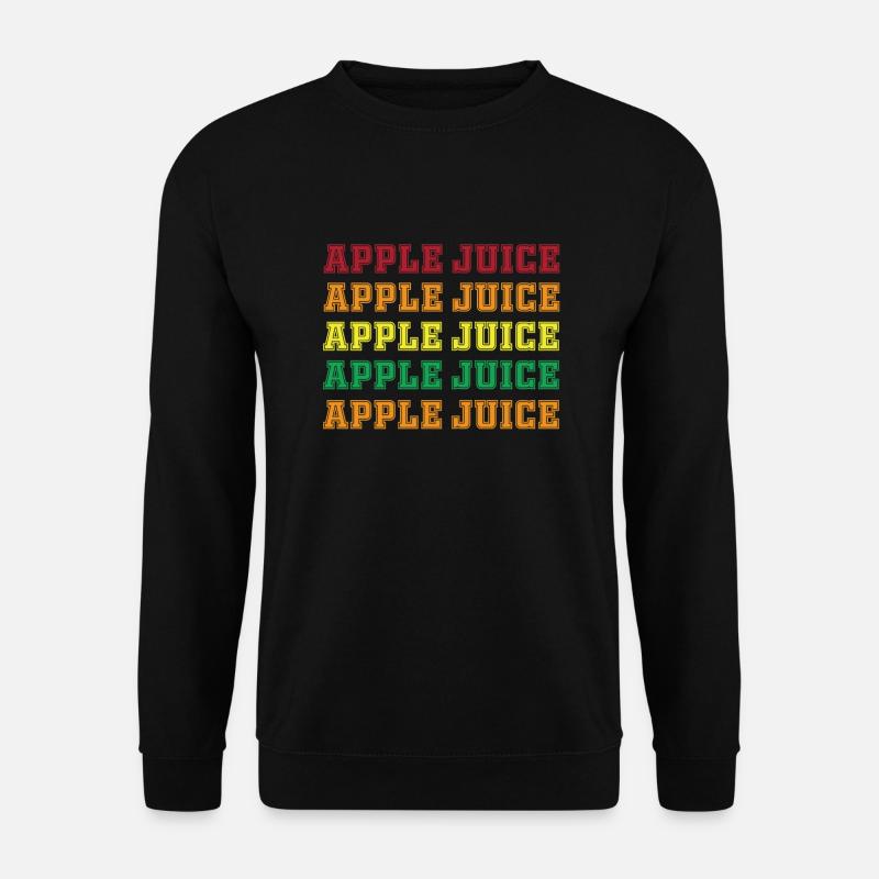 Apfelsaft - Unisex Pullover - Schwarz