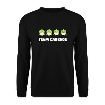 Team Kohl - Unisex Sweatshirt - black - Front - Alina (178cm) & Michal (187cm)