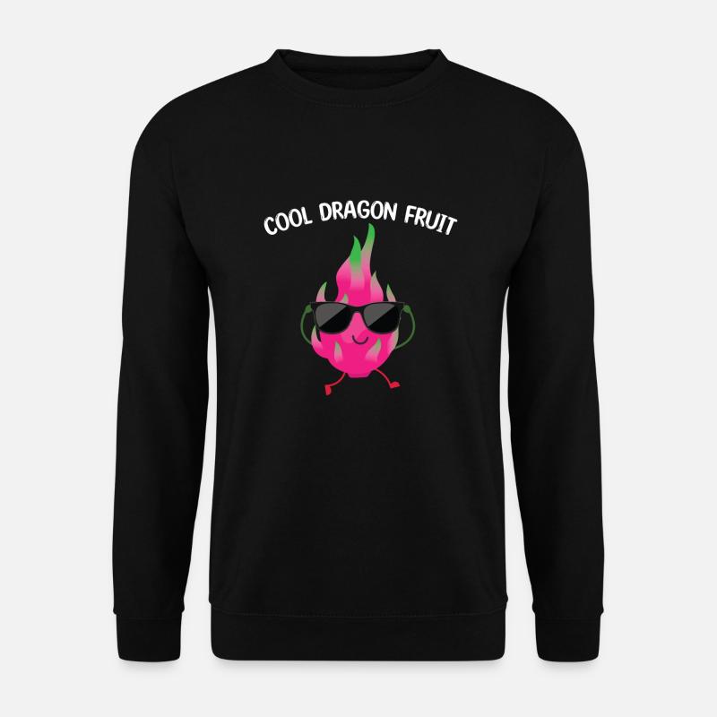 Cool dragon fruit - Unisex Sweatshirt - black