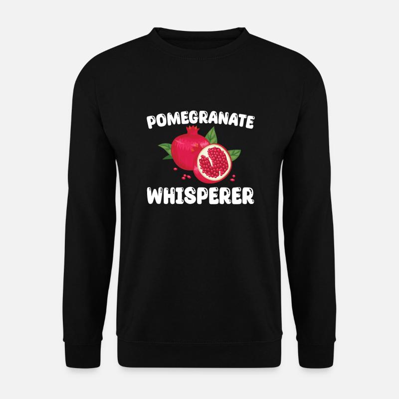 Granatapfel Flüsterer - Unisex Pullover - Schwarz
