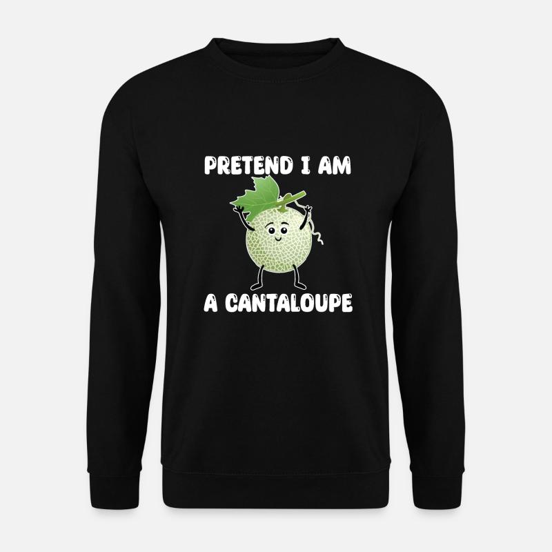 Cantaloupe-Melone - Unisex Pullover - Schwarz