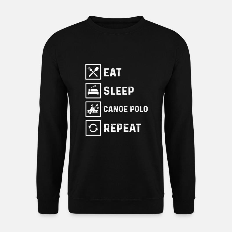 Kanupolo Geschenk - Unisex Pullover - Schwarz