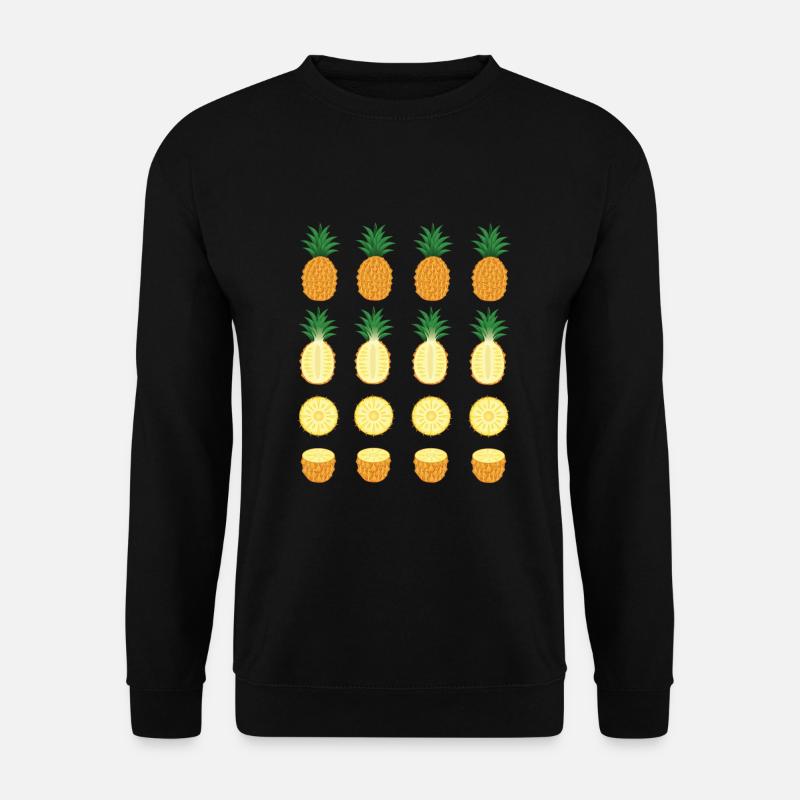 Ananas - Sweat-shirt Unisexe - noir