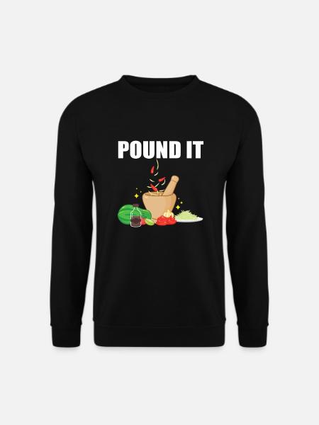 Papaya Salad - Unisex Pullover - Schwarz