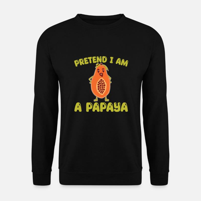 Papaya - Unisex Sweatshirt - black