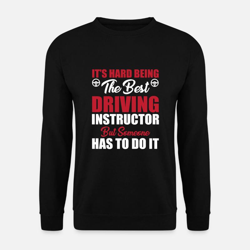 Bester Fahrlehrer Shirt - Unisex Pullover - Schwarz