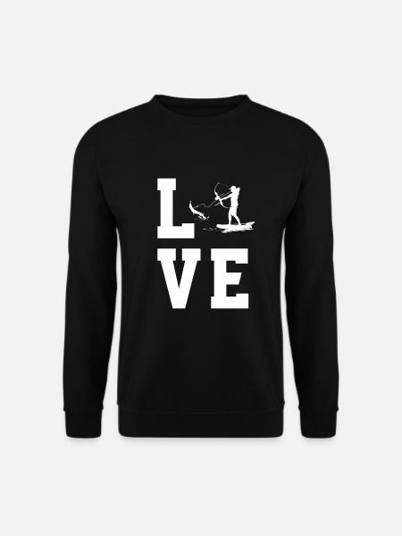 Bow fishing - Unisex Sweatshirt - black