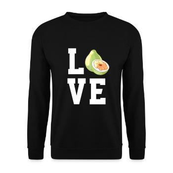 Pomelo - Unisex Pullover - Schwarz - Vorne - Alina (178cm) & Michal (187cm)