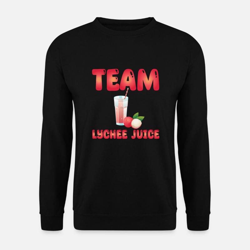 Team Lychee Saft - Unisex Pullover - Schwarz