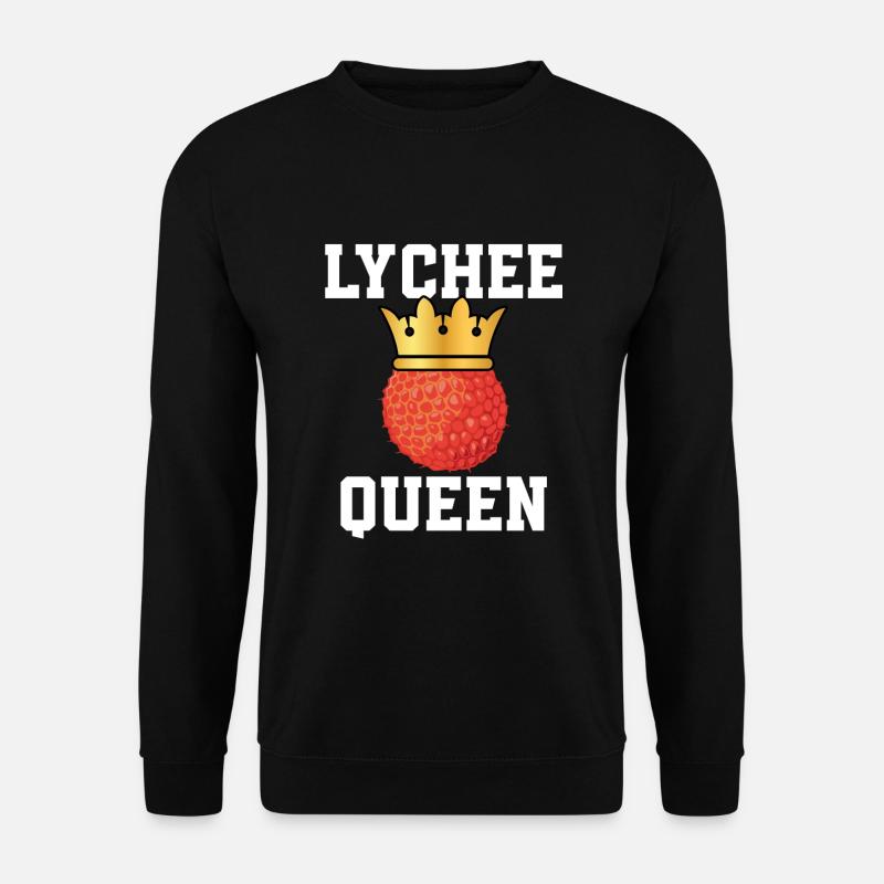 Litschi Königin - Unisex Pullover - Schwarz