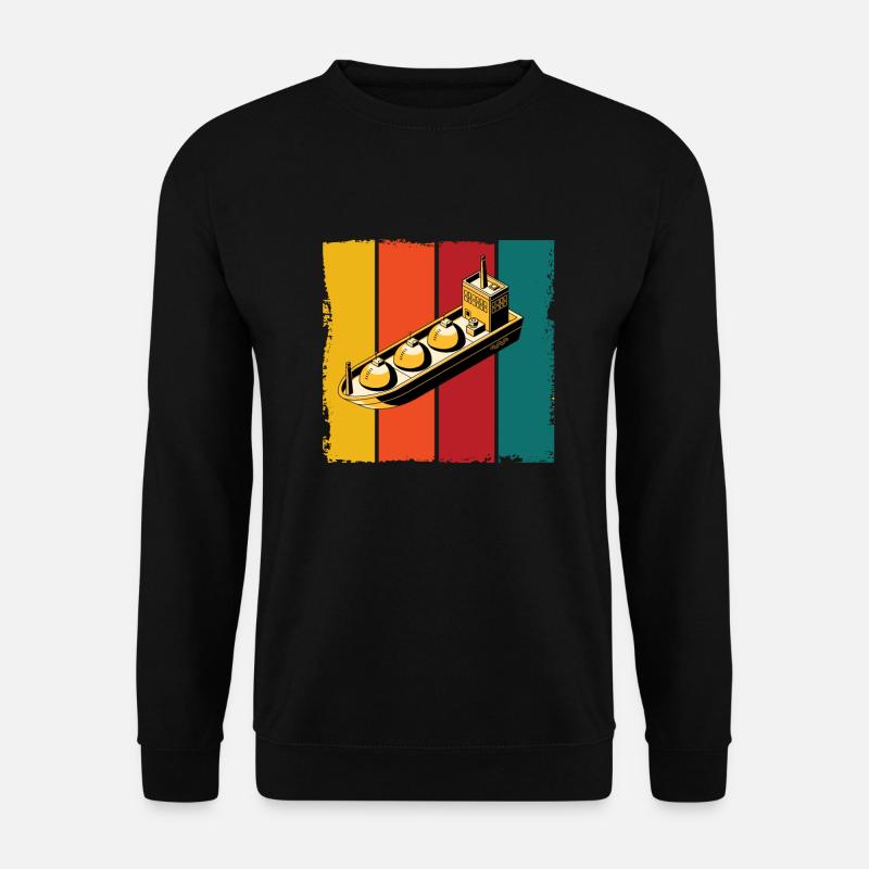 LNG Tanker - Unisex Pullover - Schwarz
