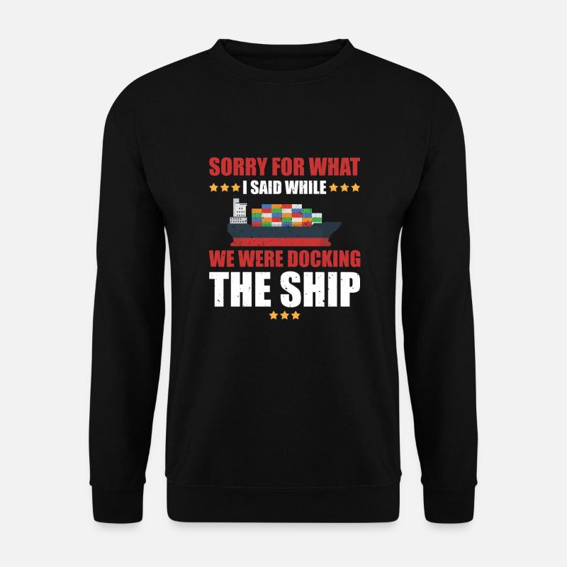 Container Ship Gift - Unisex Sweatshirt - black