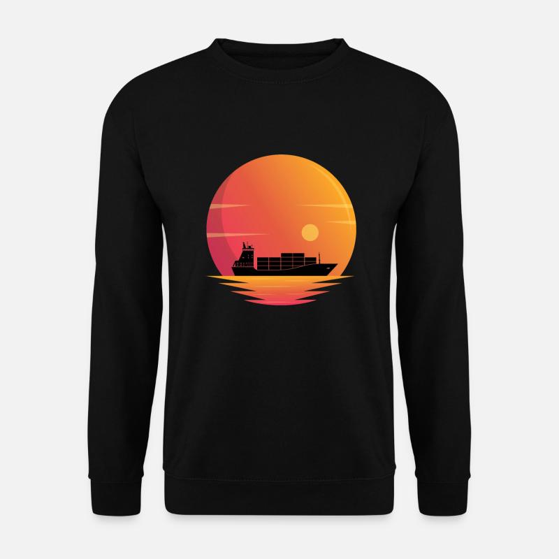 Feeder ship - Unisex Sweatshirt - black
