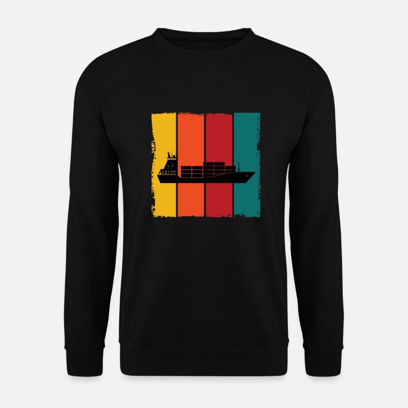 Feeder ship - Unisex Sweatshirt - black