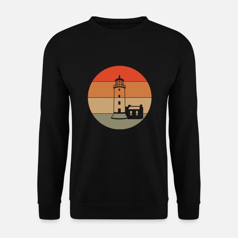 Leuchtturm - Unisex Pullover - Schwarz