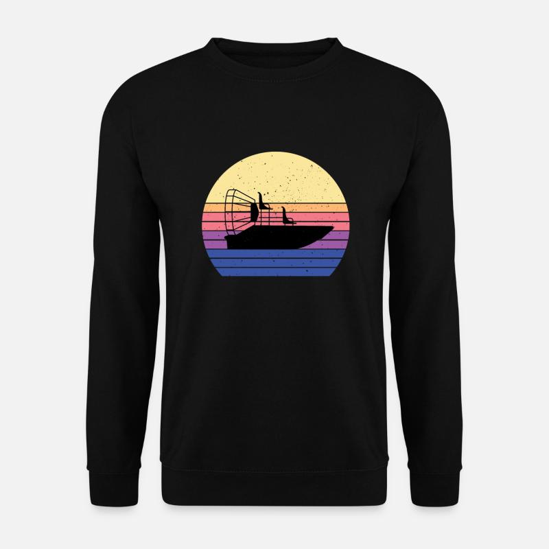 Airboat - Unisex Sweatshirt - black
