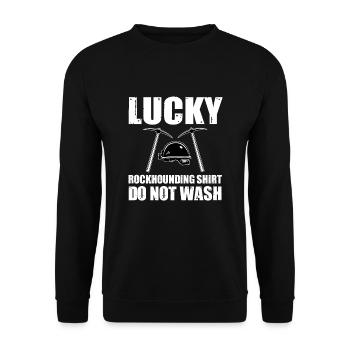 Chemise Rockhound - Sweat-shirt Unisexe - noir - Devant - Alina (178cm) & Michal (187cm)