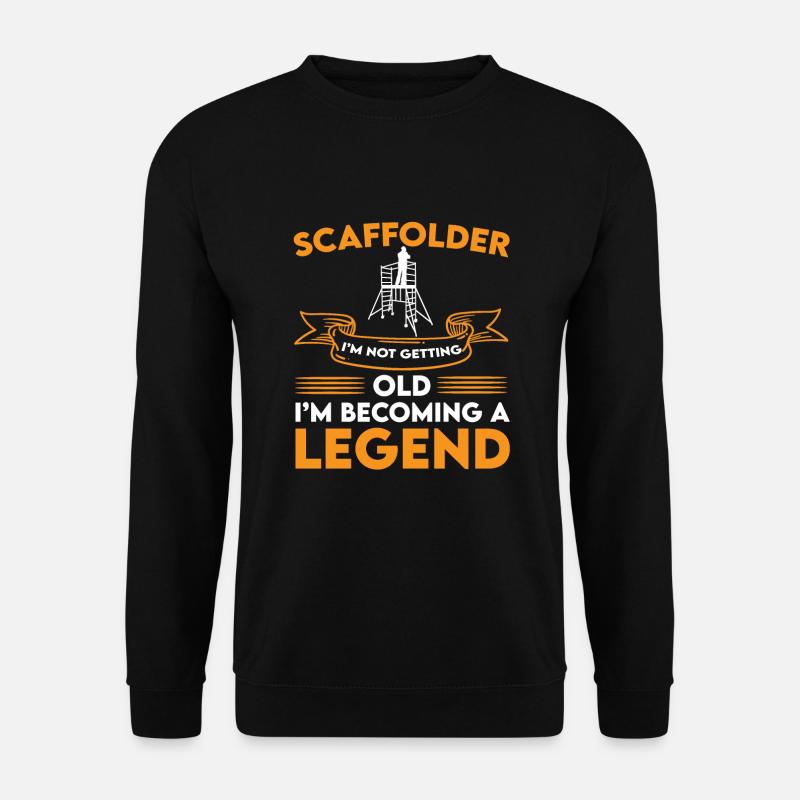 Légende de l’échafaudage - Sweat-shirt Unisexe - noir