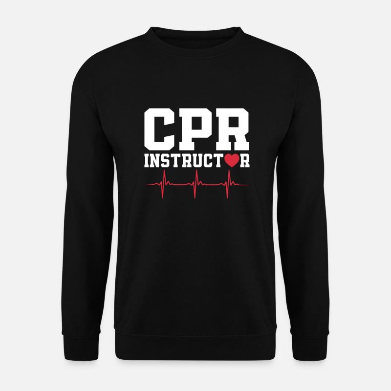 Cpr instructors - Unisex Sweatshirt - black