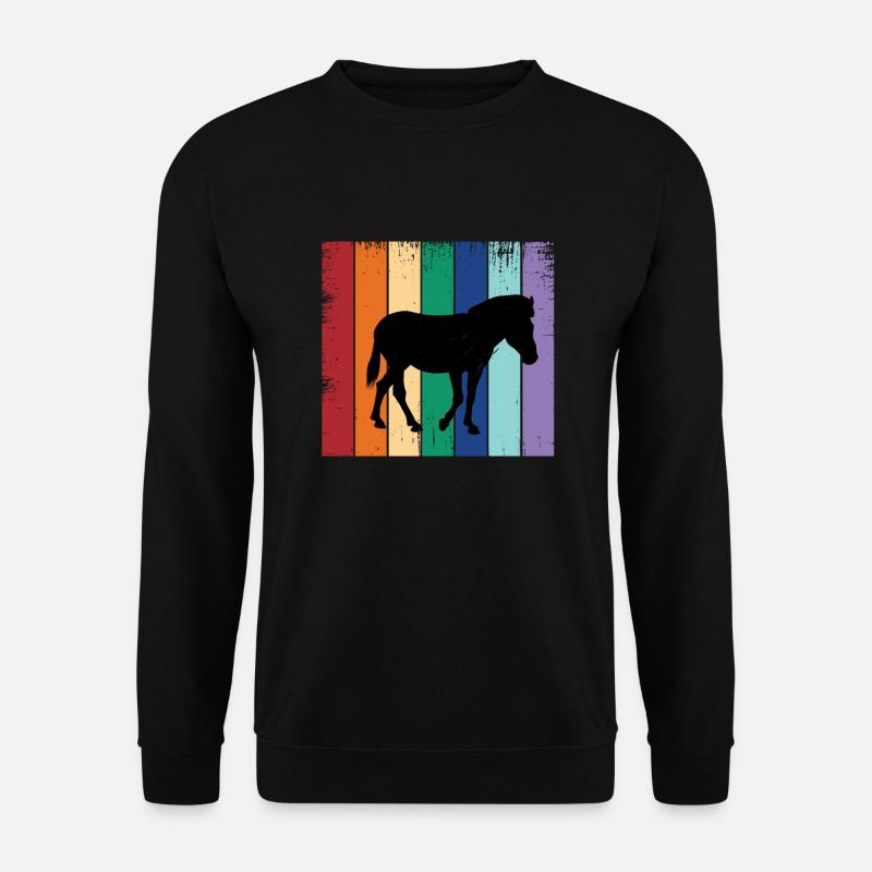 Zebra - Unisex Pullover - Schwarz