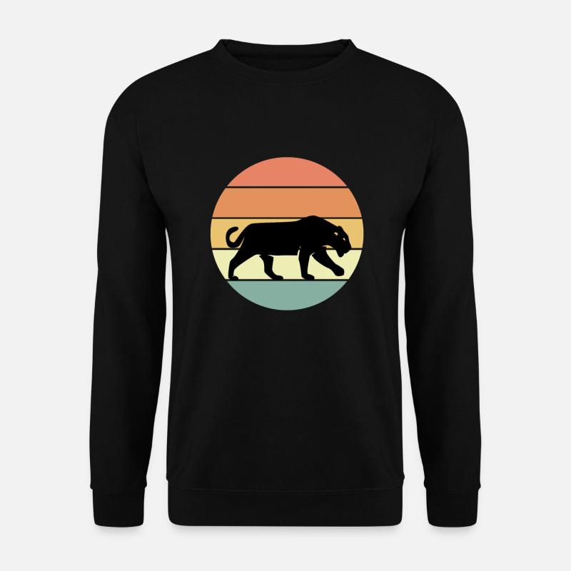Schwarzer Panther - Unisex Pullover - Schwarz