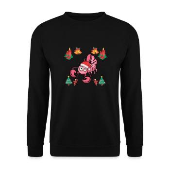 Noël Scorpion - Sweat-shirt Unisexe - noir - Devant - Alina (178cm) & Michal (187cm)
