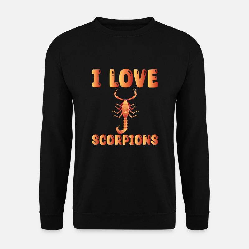 Ich Liebe Skorpione - Unisex Pullover - Schwarz