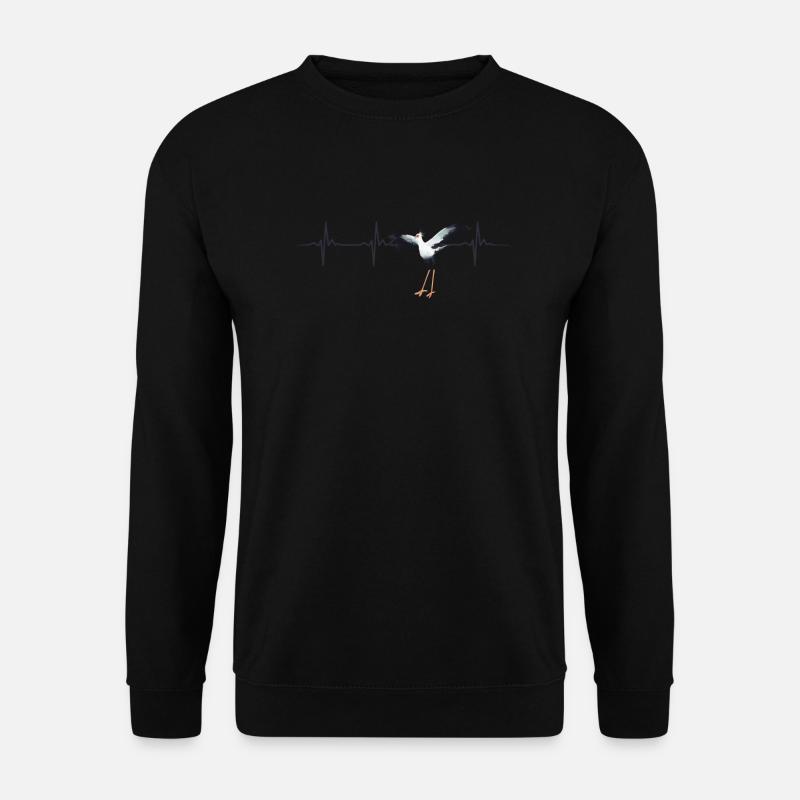 Sekretär Vogelherzschlag - Unisex Pullover - Schwarz