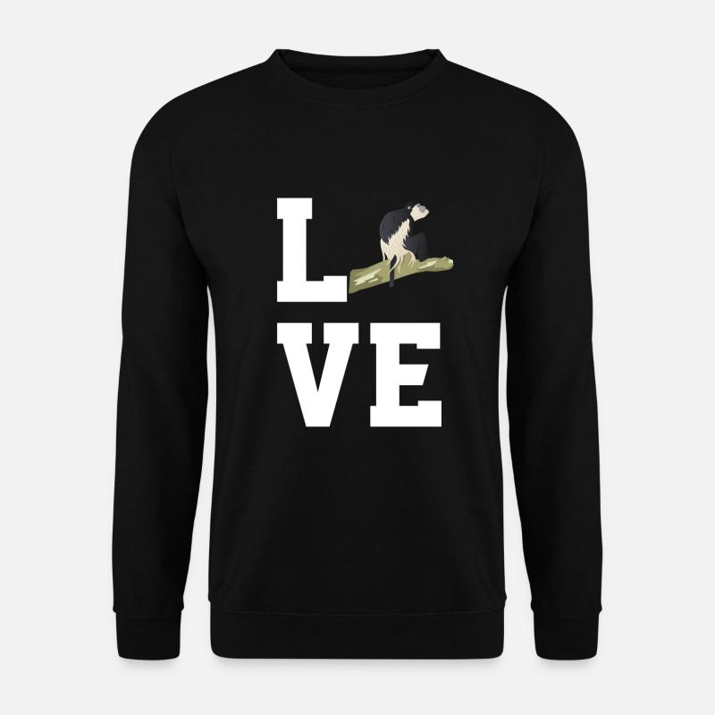 Colobus monkeys - Unisex Sweatshirt - black