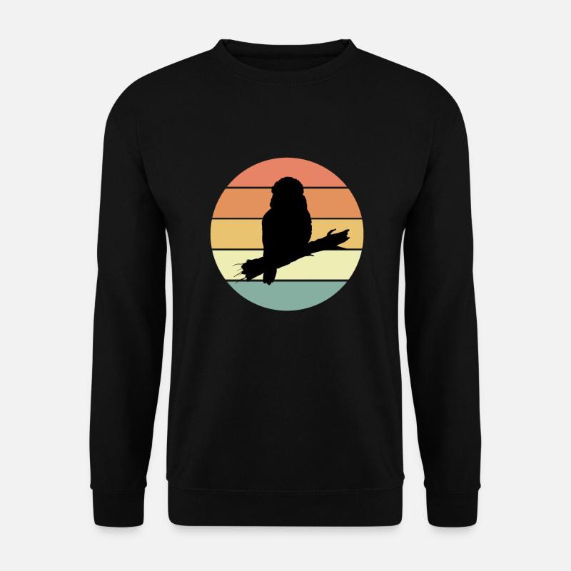 Tolle Kookaburra Silhouette - Unisex Pullover - Schwarz