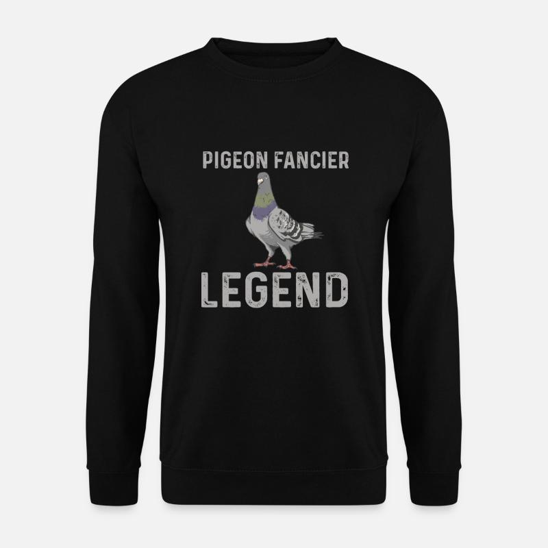 Pigeon fancier legend - Unisex Sweatshirt - black