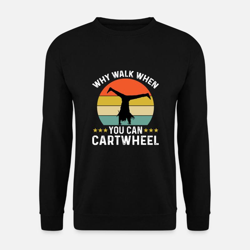 Cartwheel - Unisex Sweatshirt - black