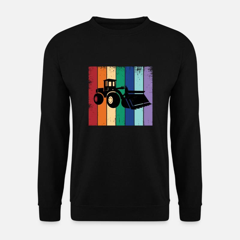 Wheel loader - Unisex Sweatshirt - black