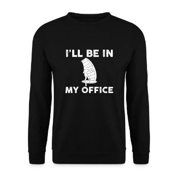 Drôle de cadeau de foil d’aile - Sweat-shirt Unisexe - noir - Devant - Alina (178cm) & Michal (187cm)