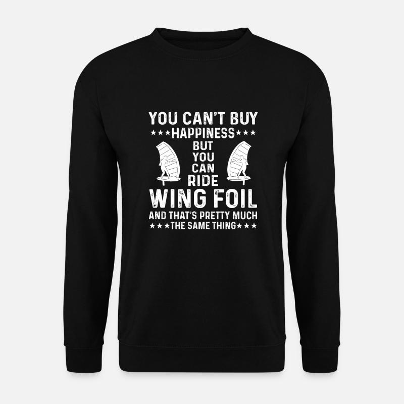 Great Wingfoiling Shirt - Unisex Sweatshirt - black
