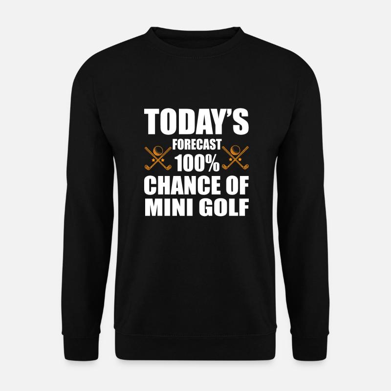 Miniature golf - Unisex Sweatshirt - black