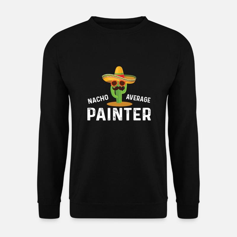 Non-average painter - Unisex Sweatshirt - black