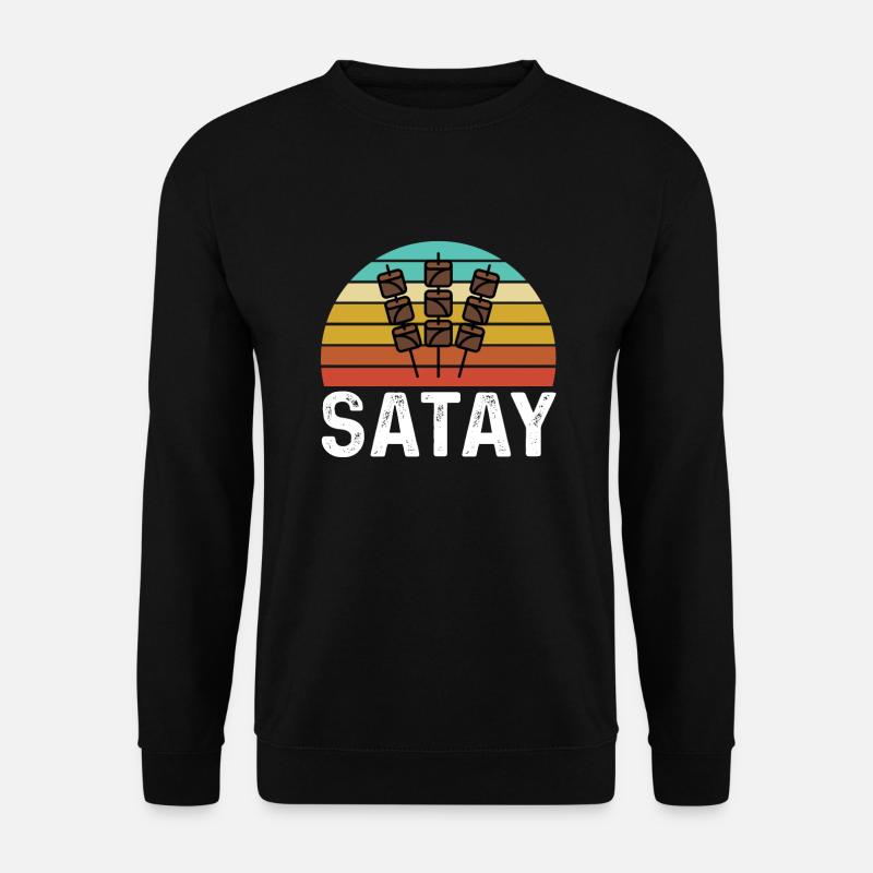 Satay - Unisex Pullover - Schwarz