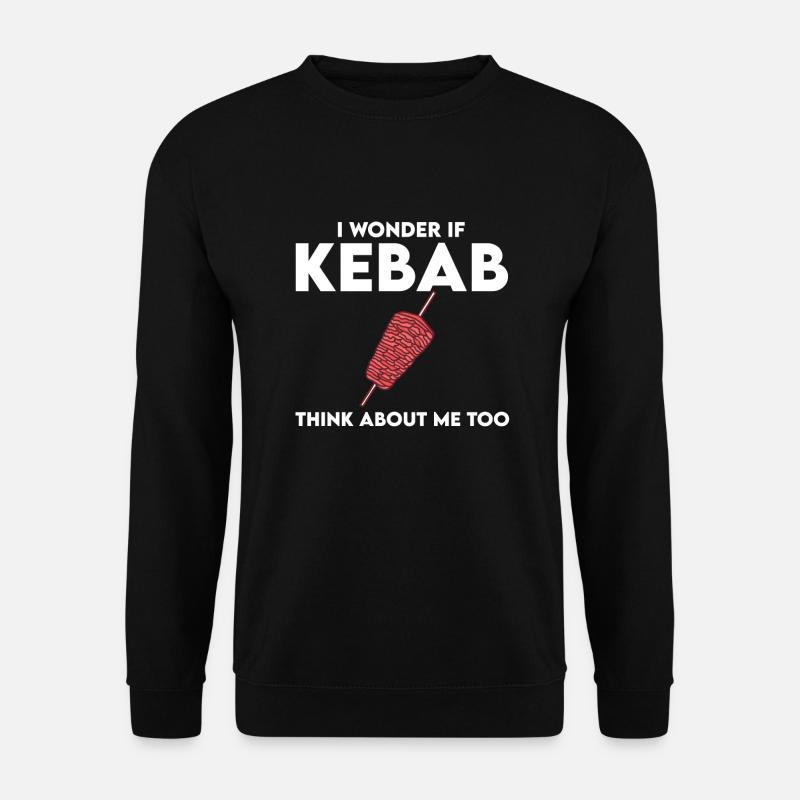 Funny kebab saying - Unisex Sweatshirt - black