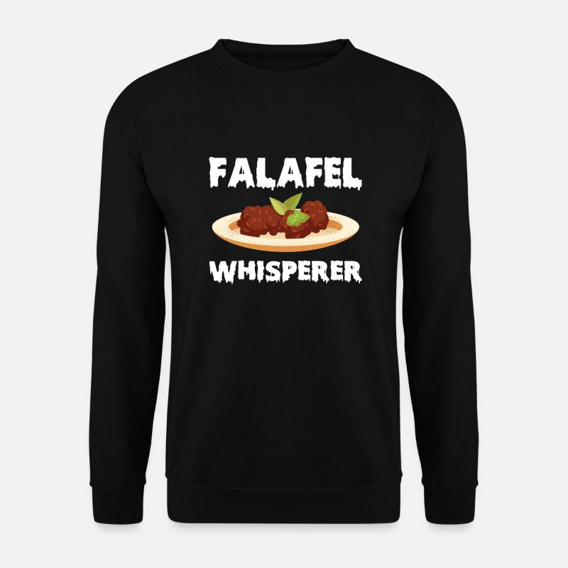 Funny Falafel Whisperer - Unisex Sweatshirt - black