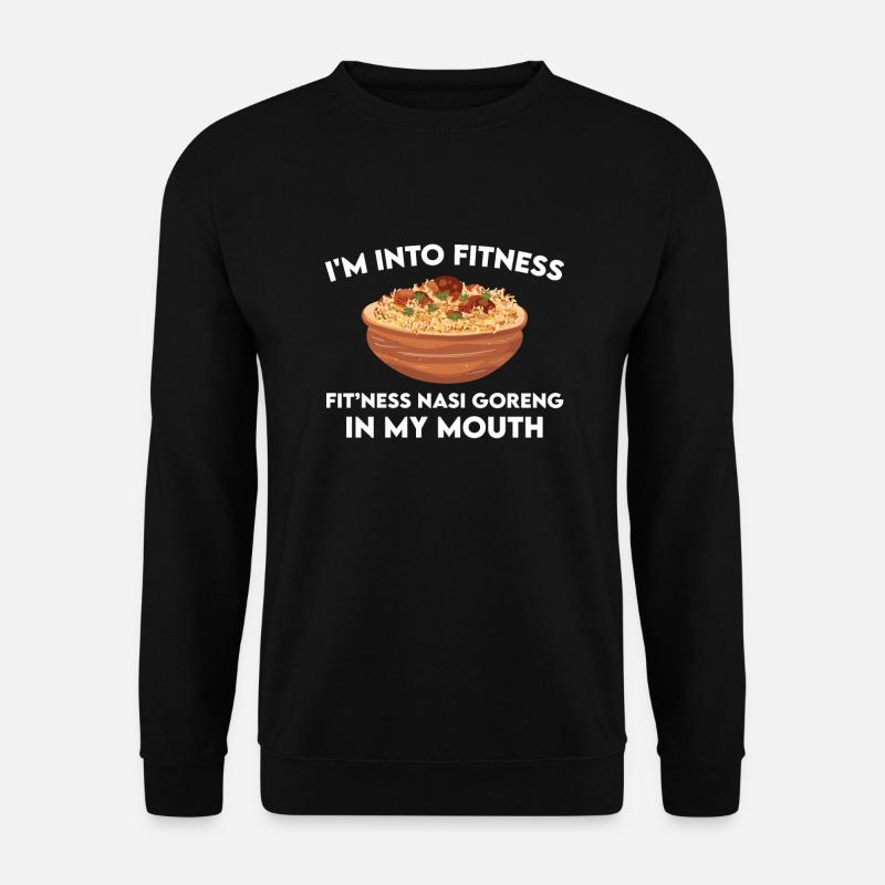 Nasi Goreng - Unisex Pullover - Schwarz