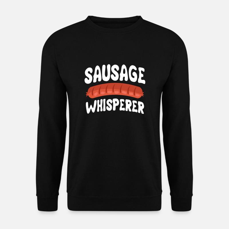 Wurst Flüsterer - Unisex Pullover - Schwarz