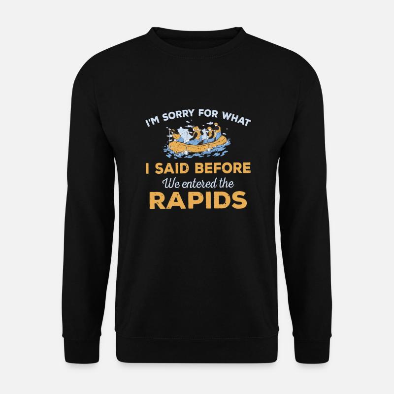 Rafting - Unisex Pullover - Schwarz