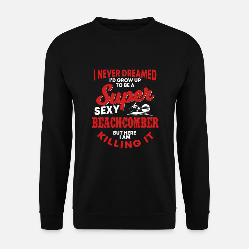 Funny Flotsam Collector Design - Unisex Sweatshirt - black