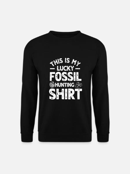Lucky Fossil Hunting Shirt - Unisex Sweatshirt - black