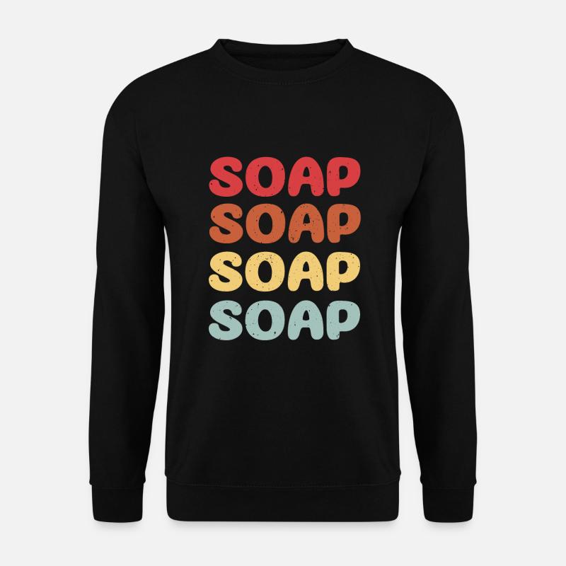 Seife - Unisex Pullover - Schwarz